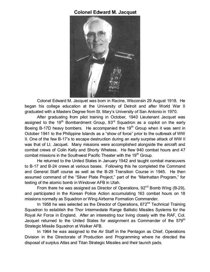 Edward Jacquet Obituary Photo 1